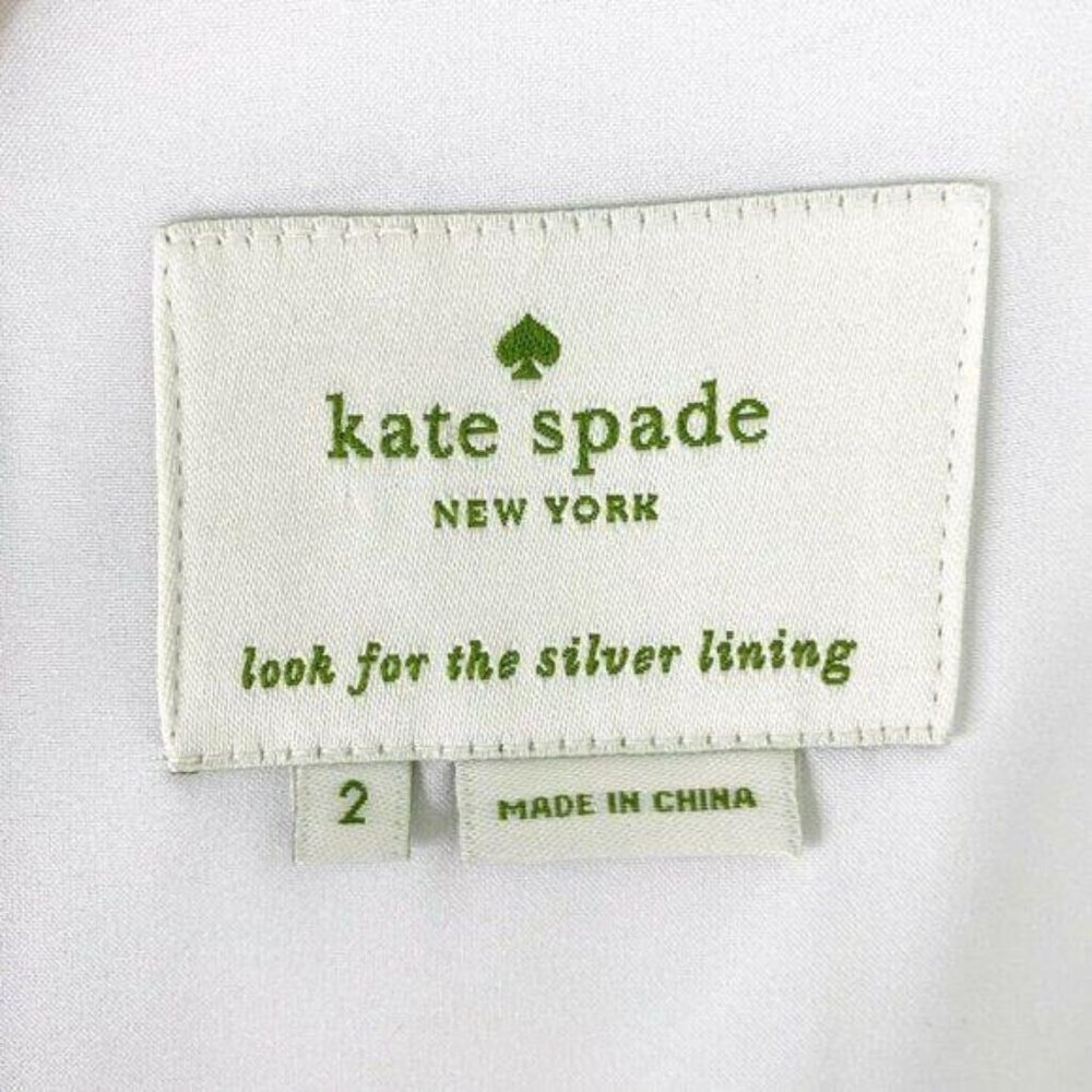 Kate Spade Black White Color Block Shift Dress - Picture 10 of 11